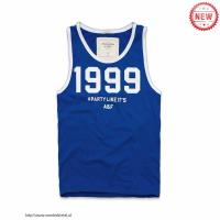 heren abercrombie fitch 1999 tanktop blauw wit Hot Verkoop Mode qt0li785